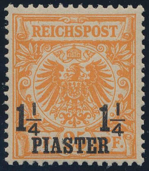 DP TÜRKEI 1889 MiNr. 9 b DP TÜRKEI 1889 MiNr. 9 b