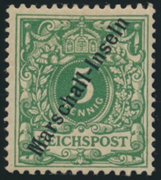 MARSHALL-INSELN 1899 MiNr. 2 I MARSHALL-INSELN 1899 MiNr. 2 I