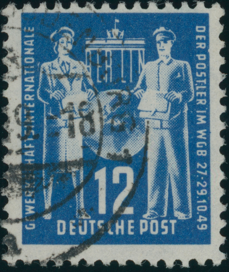 DDR 1949 MiNr. 243 I Plattenfehler