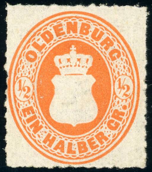 OLDENBURG 1862 MiNr. 16 A a