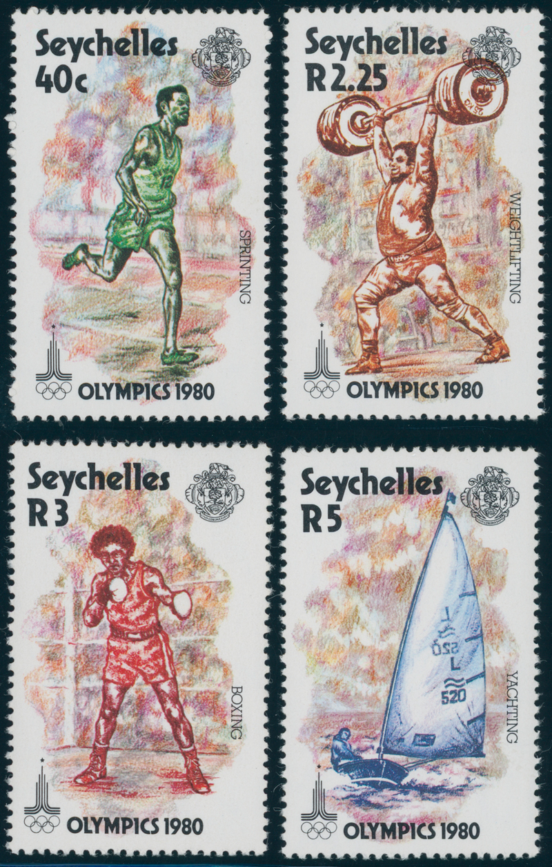 SEYCHELLEN 1980 MiNr. 461-464