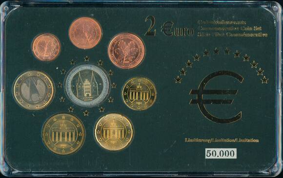 BRD 2002-2006 Gedenkmünzensatz Schleswig-Holstein BRD 2002-2006 Gedenkmünzensatz Schleswig-Holstein