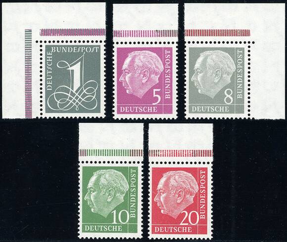 BRD 1960 MiNr. 179-285 Y II