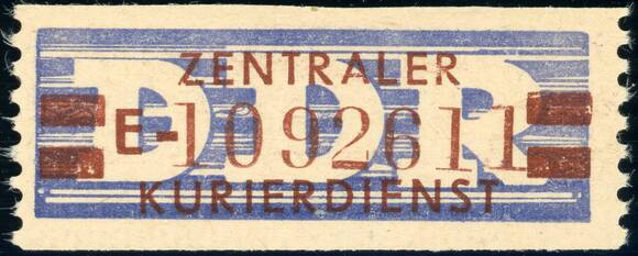 DDR-Dienst MiNr. B 21 E N