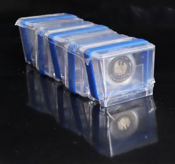 BRD 5 x 5 Euro 2016 Blauer Planet Erde PP Komplettset