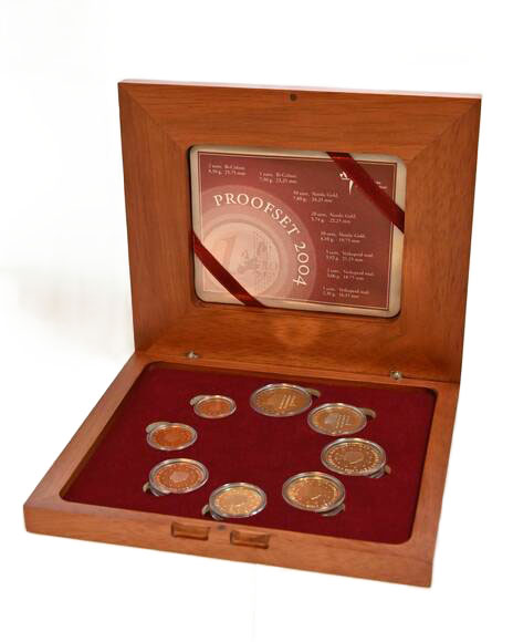 NIEDERLANDE 2004 Kursmünzensatz Proof NIEDERLANDE 2004 Kursmünzensatz Proof