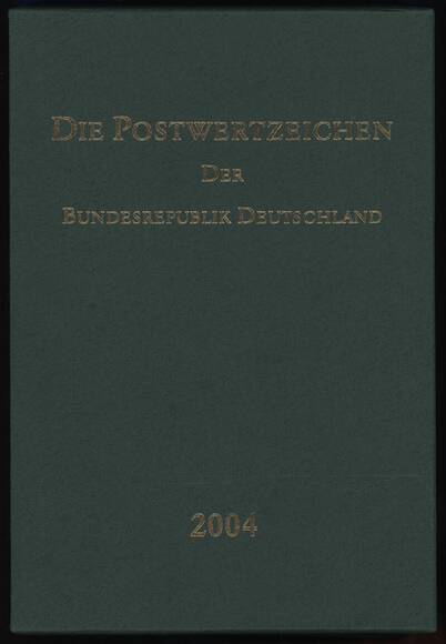 BRD 2004 Jahreszusammenstellung Jahrbuch BRD 2004 Jahreszusammenstellung Jahrbuch