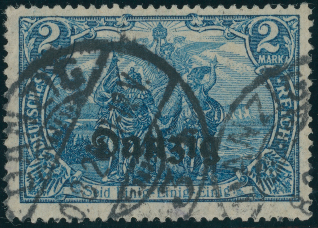 DANZIG 1920 MiNr. 11 c