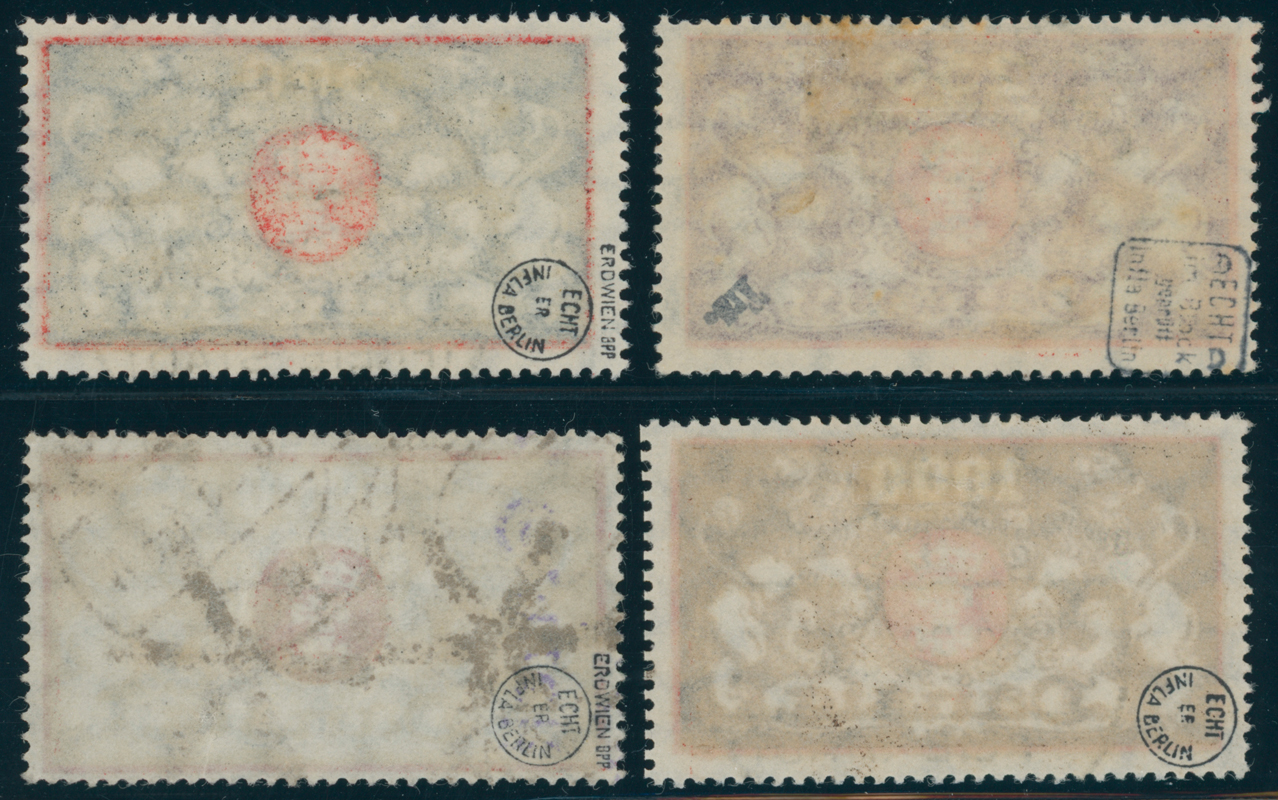 DANZIG 1923 MiNr. 119-122
