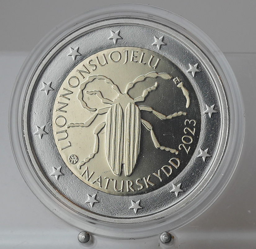 FINNLAND 2 Euro 2023 100 Jahre Naturschutzgesetz PP