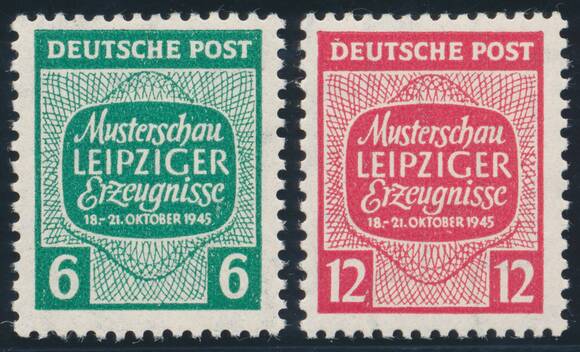 SBZ MiNr. 124-125 X SBZ MiNr. 124-125 X