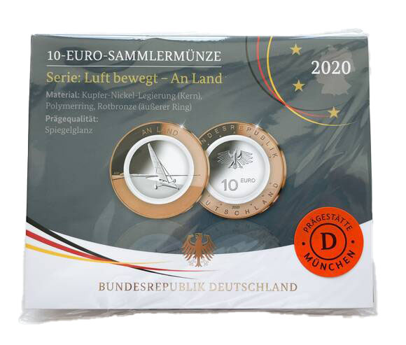 BRD 10 Euro An Land 2020 D PP