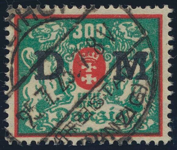 DANZIG DIENST 1923 MiNr. D 35 Y