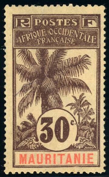 MAURETANIEN 1906 MiNr. 8