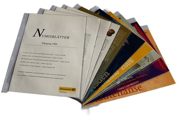 NUMISBLÄTTER der Deutschen Post Jahrgang 2006 komplett NUMISBLÄTTER der Deutschen Post Jahrgang 2006 komplett