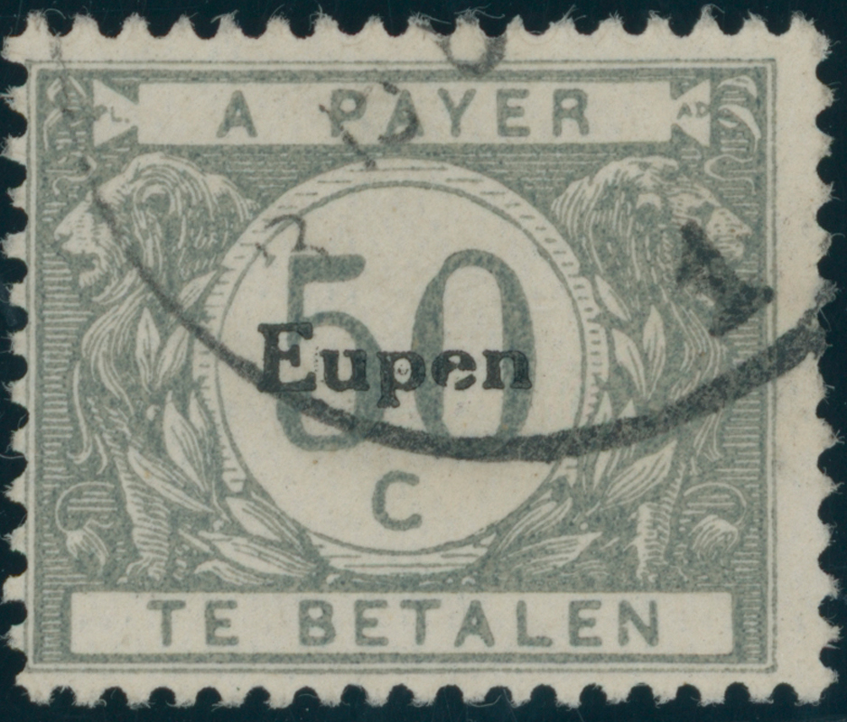 EUPEN PORTO 1920 MiNr. P 5 AF I
