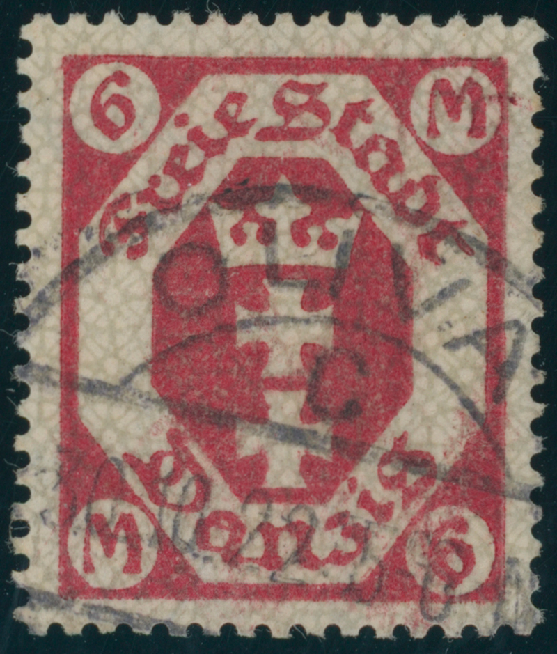 DANZIG 1922 MiNr. 109 b