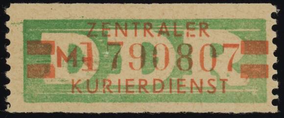 DDR-Dienst B 31 b II M, Berlin (Ost)