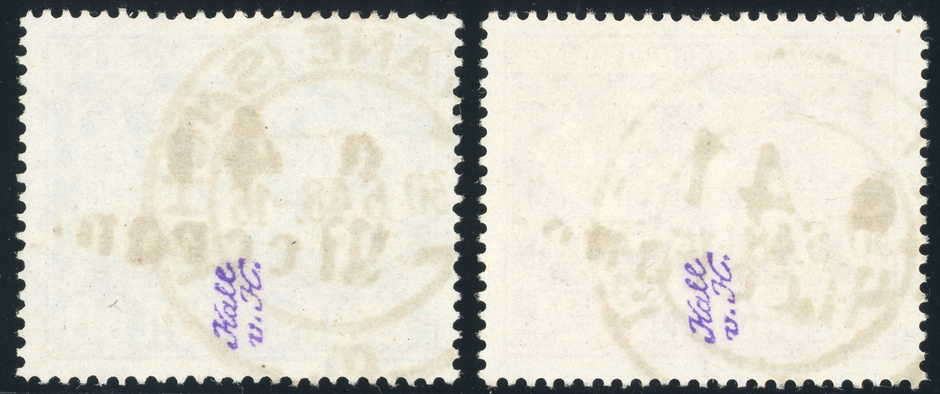 SBZ 1948 MiNr. IV a-b X