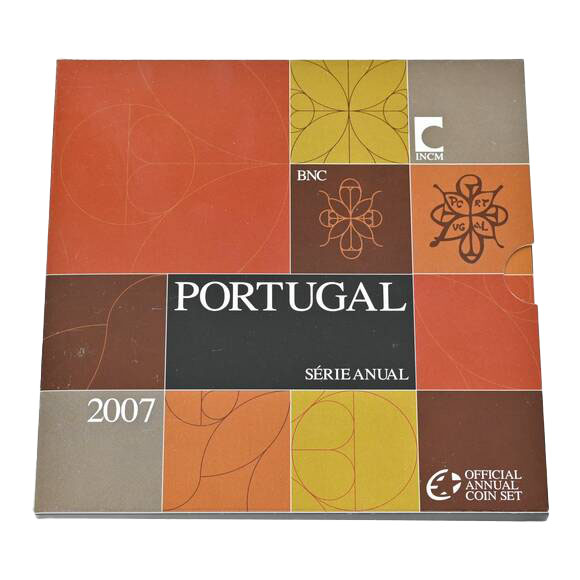 PORTUGAL 2007 Kursmünzensatz