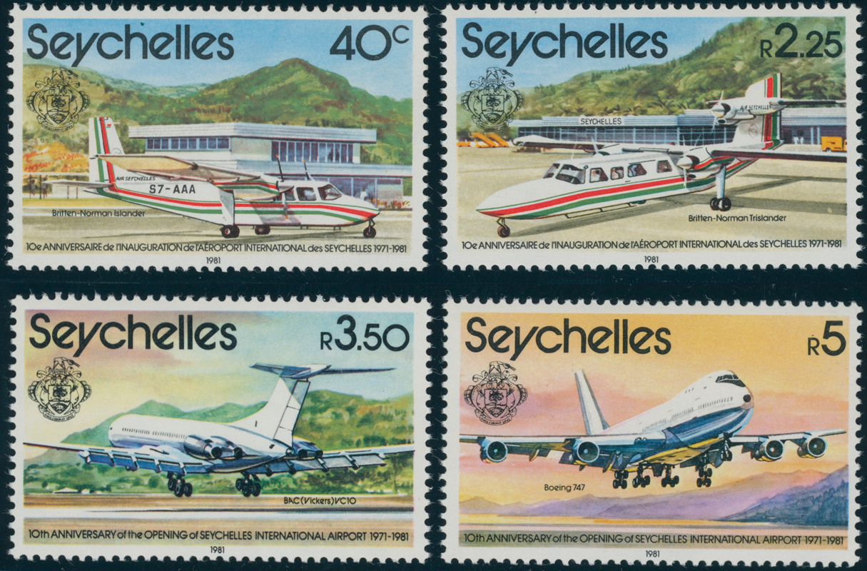SEYCHELLEN 1981 MiNr. 490-493