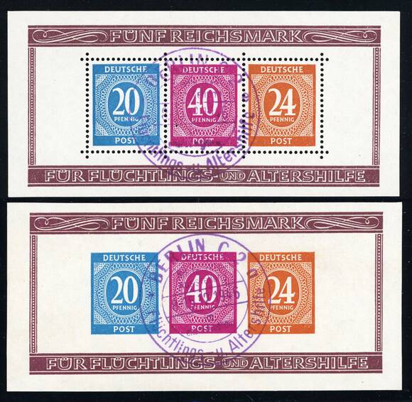 ALL.BES. 1946 Block 12 A/B ALL.BES. 1946 Block 12 A/B