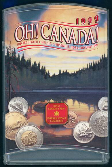 KANADA 1999 Uncirculated Set OH! CANADA KANADA 1999 Uncirculated Set OH! CANADA