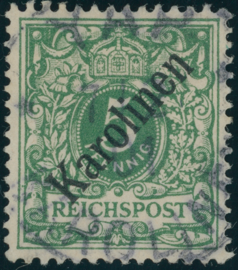 KAROLINEN 1899 MiNr. 2 I