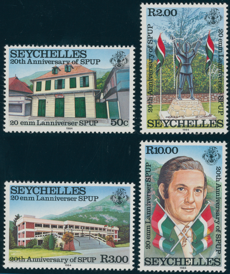 SEYCHELLEN 1984 MiNr. 558-561