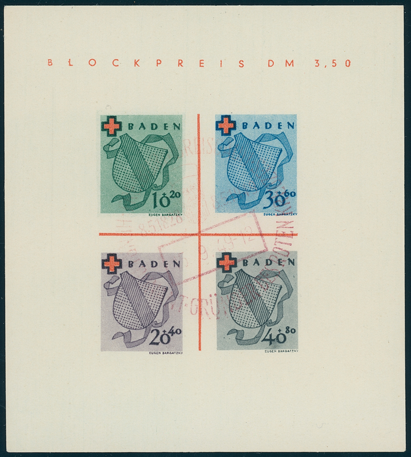 FZ BADEN Block 2 II/II mit rotem SST