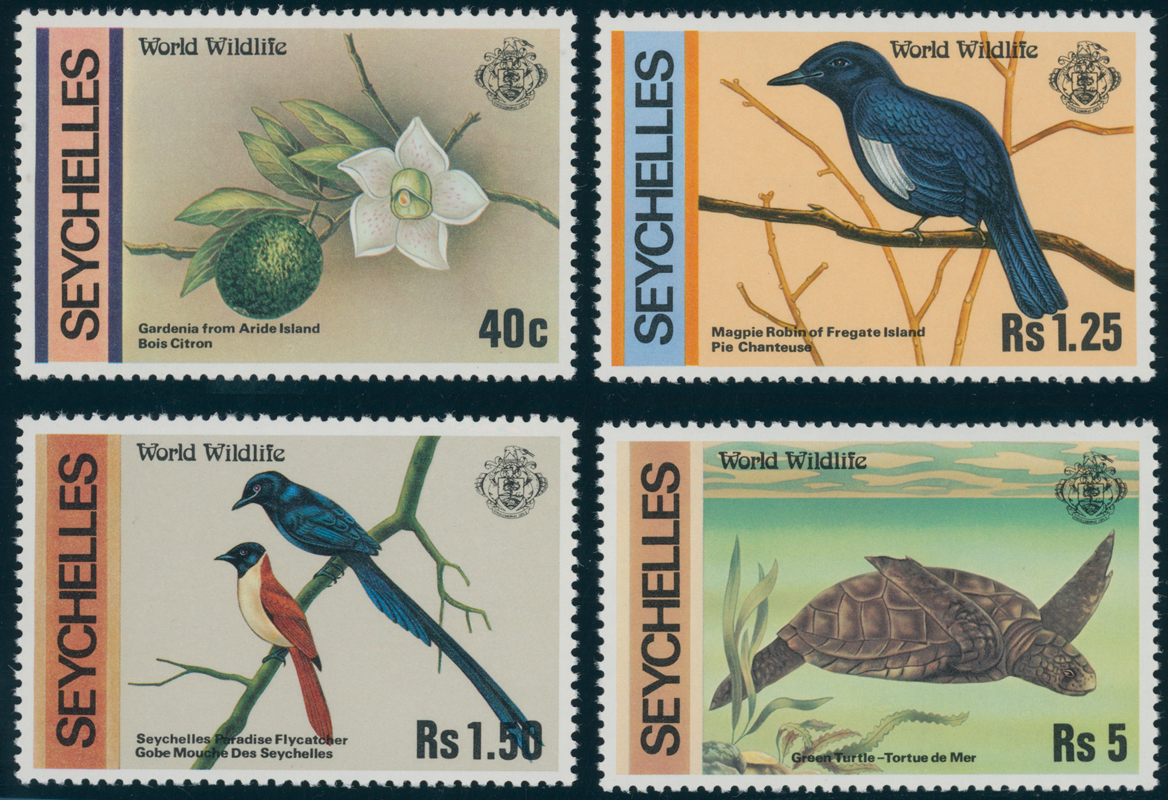SEYCHELLEN 1978 MiNr. 422-425