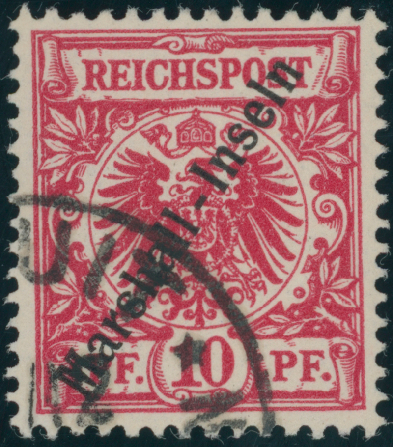 MARSHALL-INSELN 1899 MiNr. 9 b