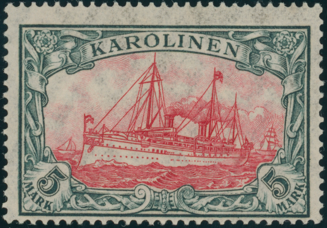 KAROLINEN 1915 MiNr. 22 I A