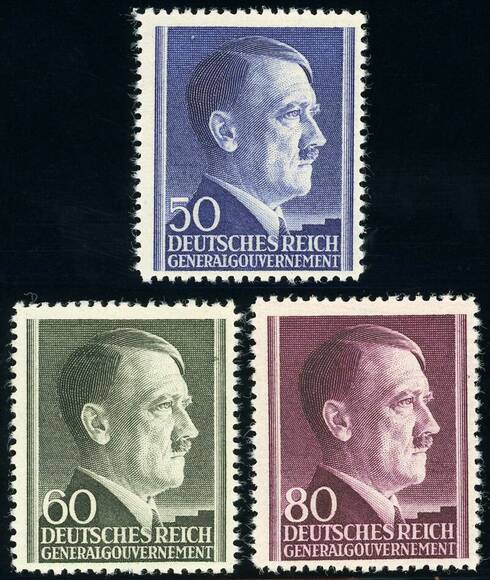 GG 1943 MiNr. 110-112