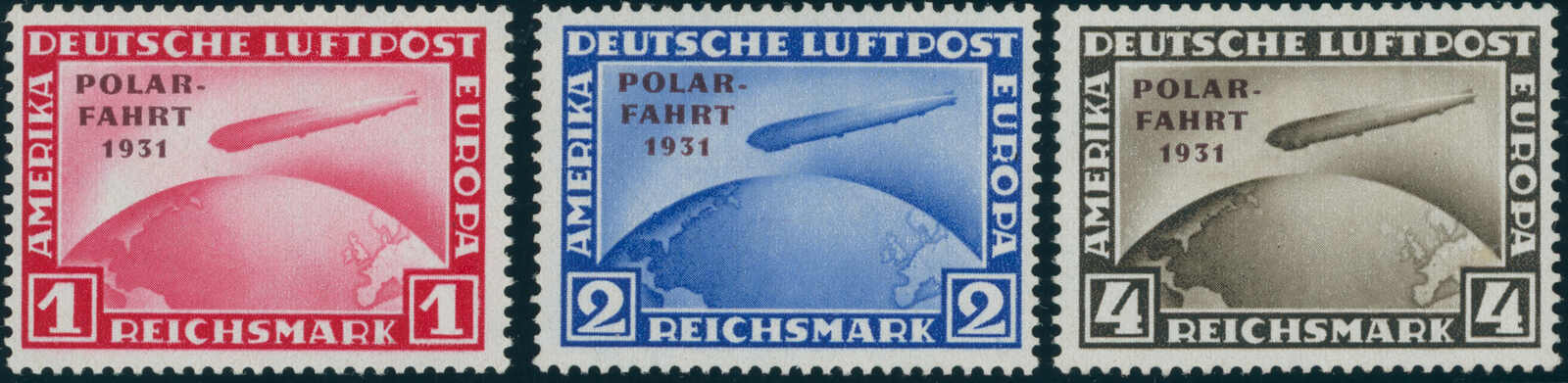 Deutsches Reich 1931 MiNr. 456-458