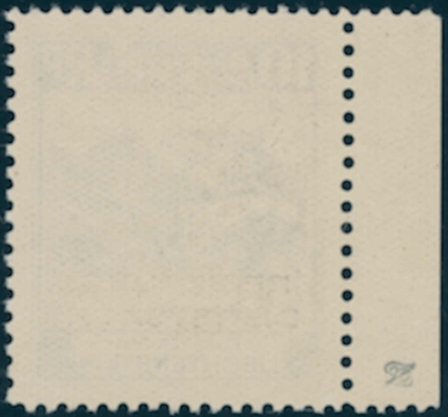 LIECHTENSTEIN 1932 Dienst MiNr. D 2 C seltene Zähnung