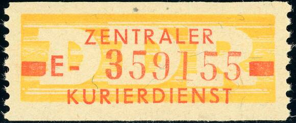 DDR-Dienst MiNr. B 18 I E N