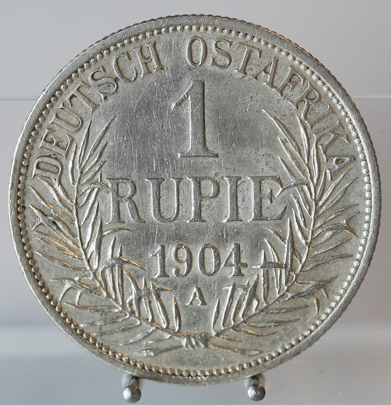 DEUTSCH-OSTAFRIKA 1 Rupie 1904 A Jaeger N 722