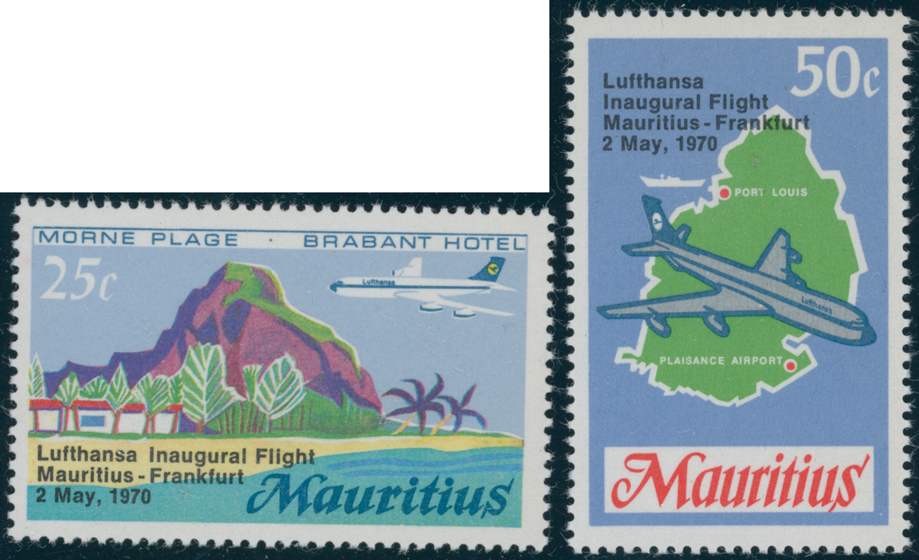Mauritius 1970 MiNr. 364-365