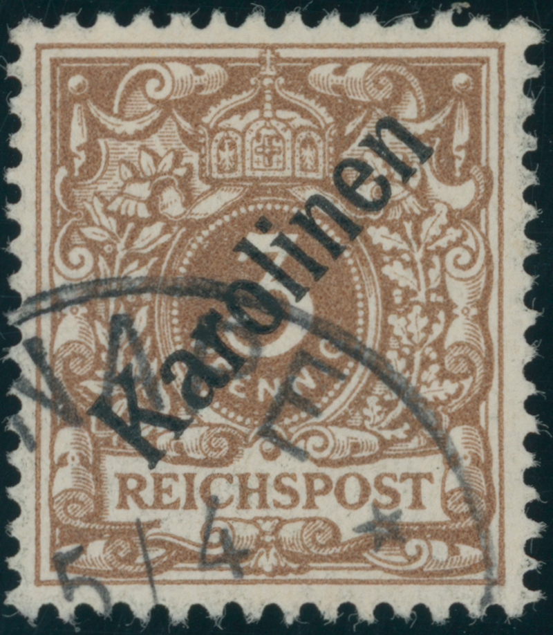 KAROLINEN 1899 MiNr. 1 I
