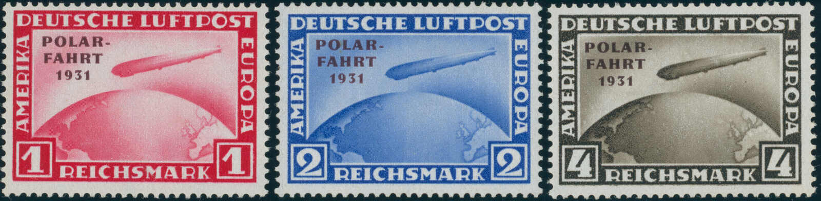 Deutsches Reich 1931 MiNr. 456-458