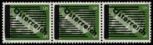 ÖSTERREICH 1945 MiNr. 668 I b+c+a ÖSTERREICH 1945 MiNr. 668 I b+c+a