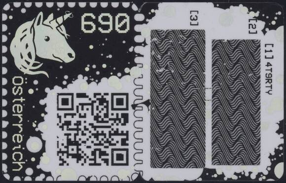 ÖSTERREICH 2019 MiNr. 3470 Zf Kryptowährung