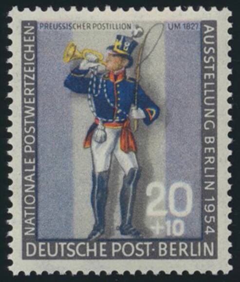 BERLIN 1954 MiNr. 120 a