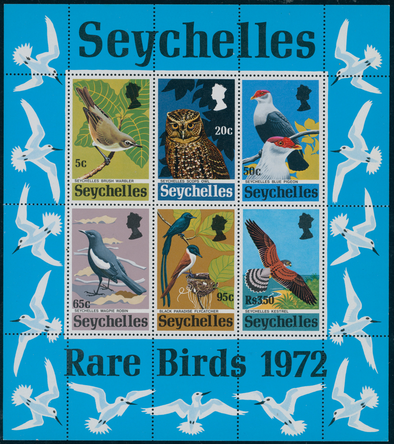 SEYCHELLEN 1972 Block 3