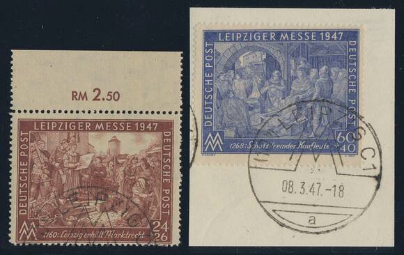 ALL.BES. 1947 MiNr. 941-942 I A