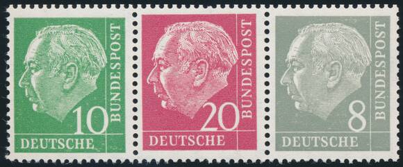 BRD 1960, MiNr. W 22 Y I BRD 1960, MiNr. W 22 Y I