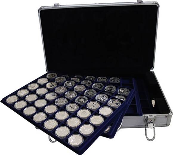 BRD 2002-2015 komplette Sammlung 76 x 10 Euro-Silber-Gedenkmünzen in PP BRD 2002-2015 komplette Sammlung 76 x 10 Euro-Silber-Gedenkmünzen in PP