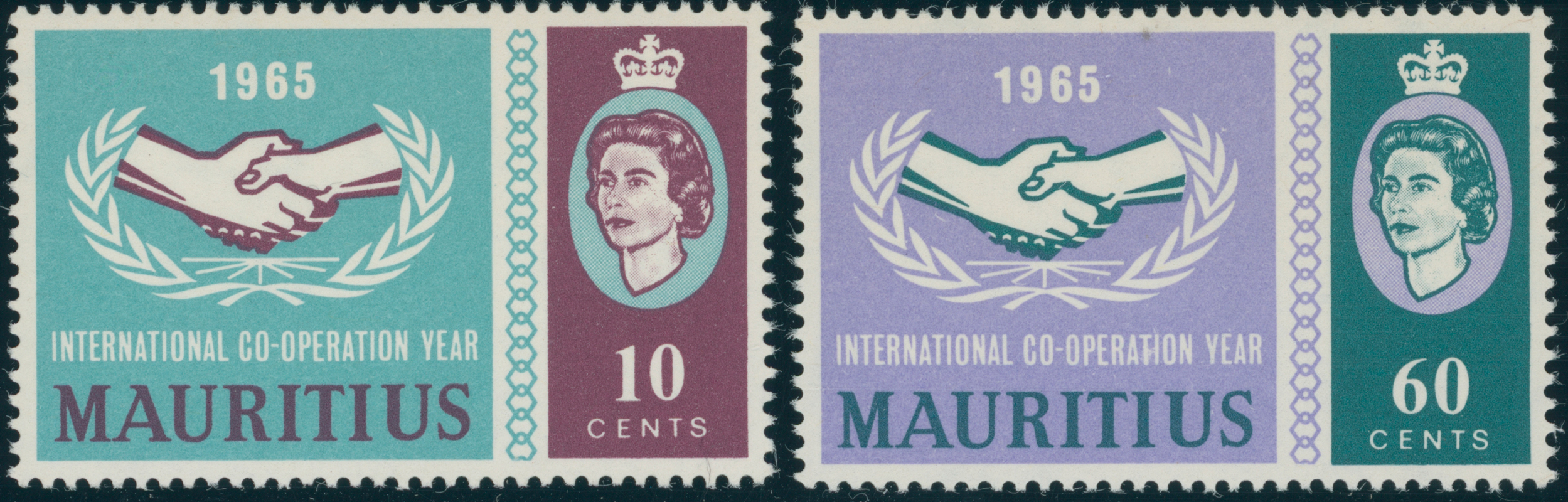 Mauritius 1965 MiNr. 285-286