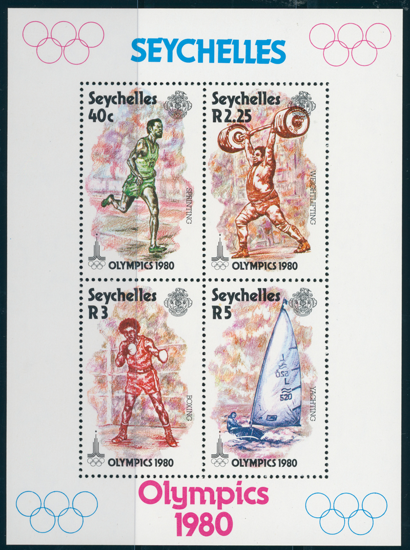 SEYCHELLEN 1980 Block 14